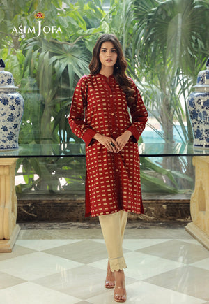 Asim Jofa Essential Pret Drop 5 Ajtc-05 Printed Cambric 1Pc