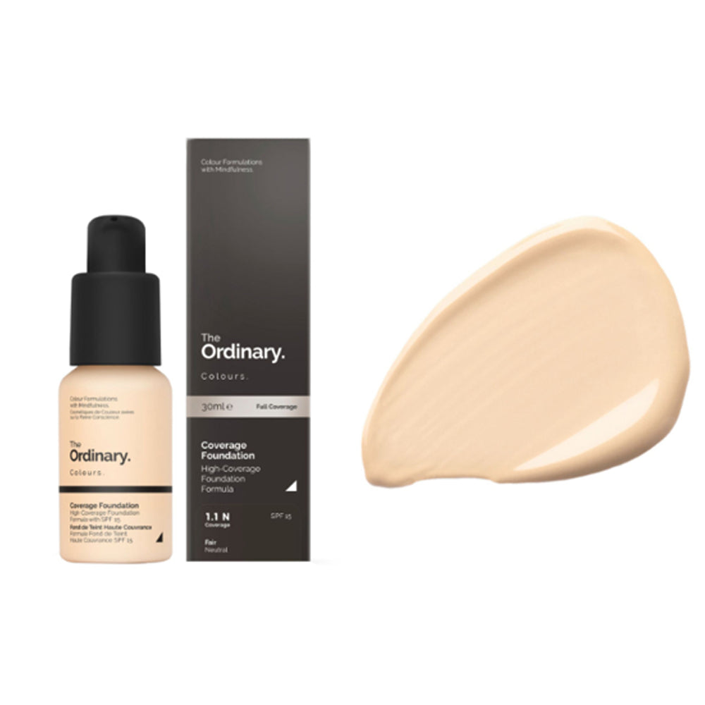 The Ordinary - Coverage Foundation (SPF15)- 1.1N - 30ml