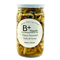 B+ Naturals Organic Fermented Garlic & Honey Jar