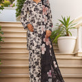 Sada Bahar Stitched 3 Piece Printed Cotton With Farshi Shalwar Vol-02 Collection'2025-FS-276-Black