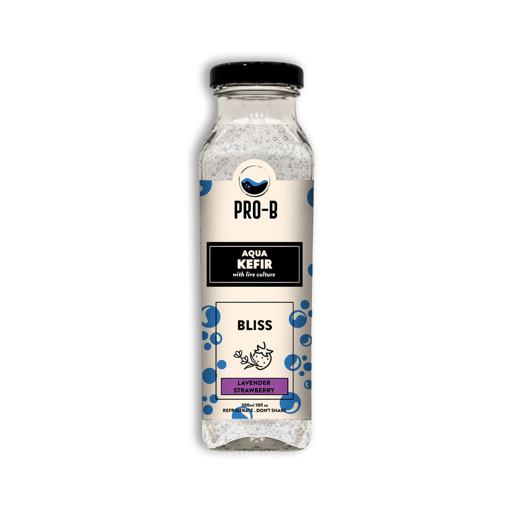 Pro-b Aqua Kefir Lavender Strawberry Bliss Juice 300ml - Snapcart.pk