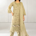 Azka By Tawakkal Stitched 3 Piece Emb Fancy Lawn Vol-2 Suit-D-2822