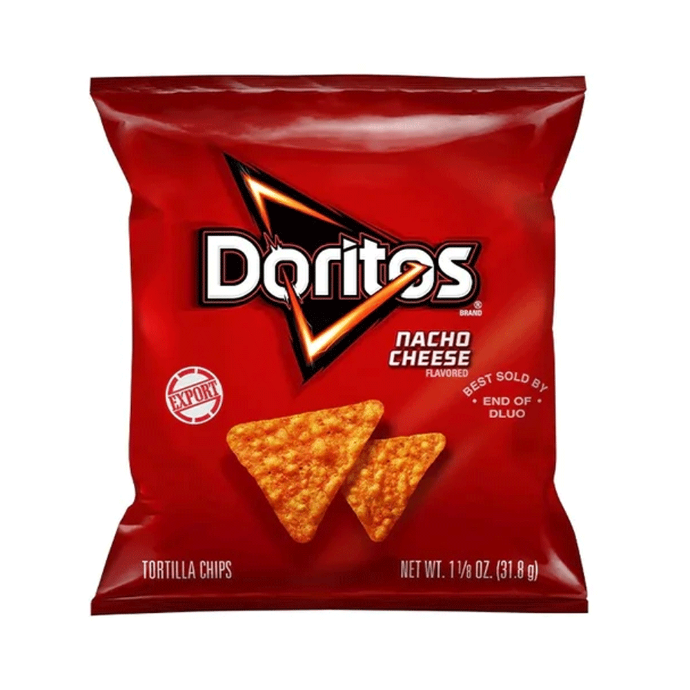 Doritos Nacho Cheese Flavored Tortilla Chips 31.8g
