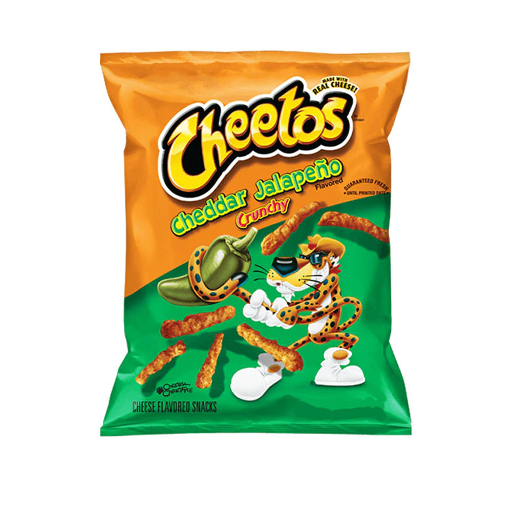 Cheetos Cheddar Jalapeno Crunchy 226.8g - Snapcart.pk