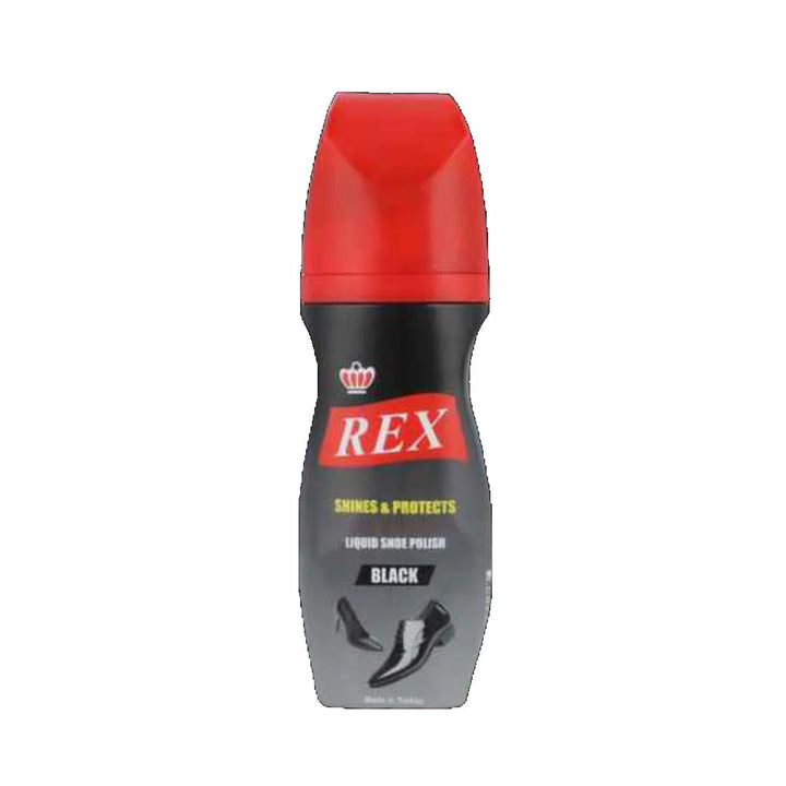 Rex Liquid Shor Polish Black 75ml - Snapcart.pk