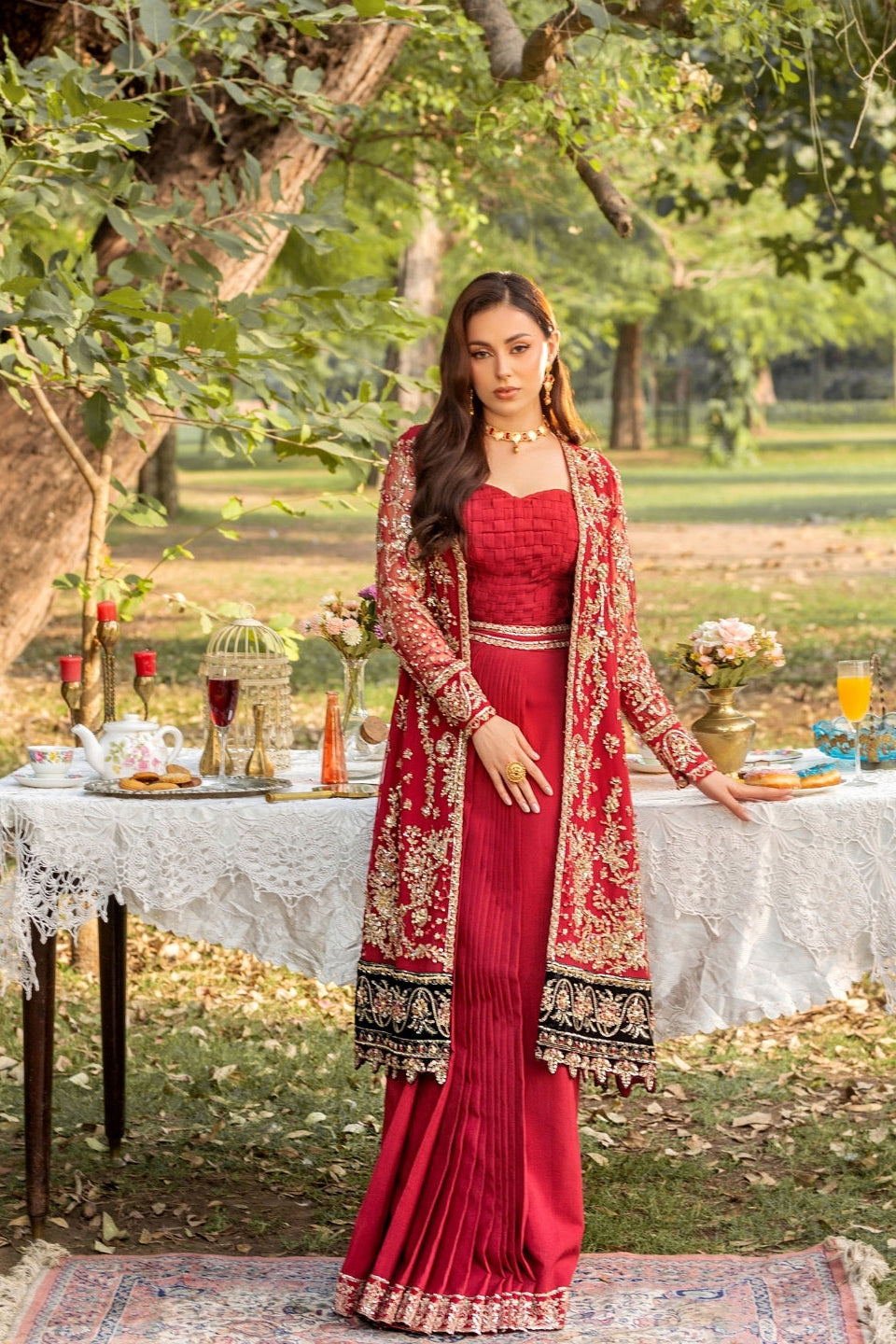 Amelie By Nine Needles Unstitched 3 Piece Luxury Formals Collection'2025-LD 05