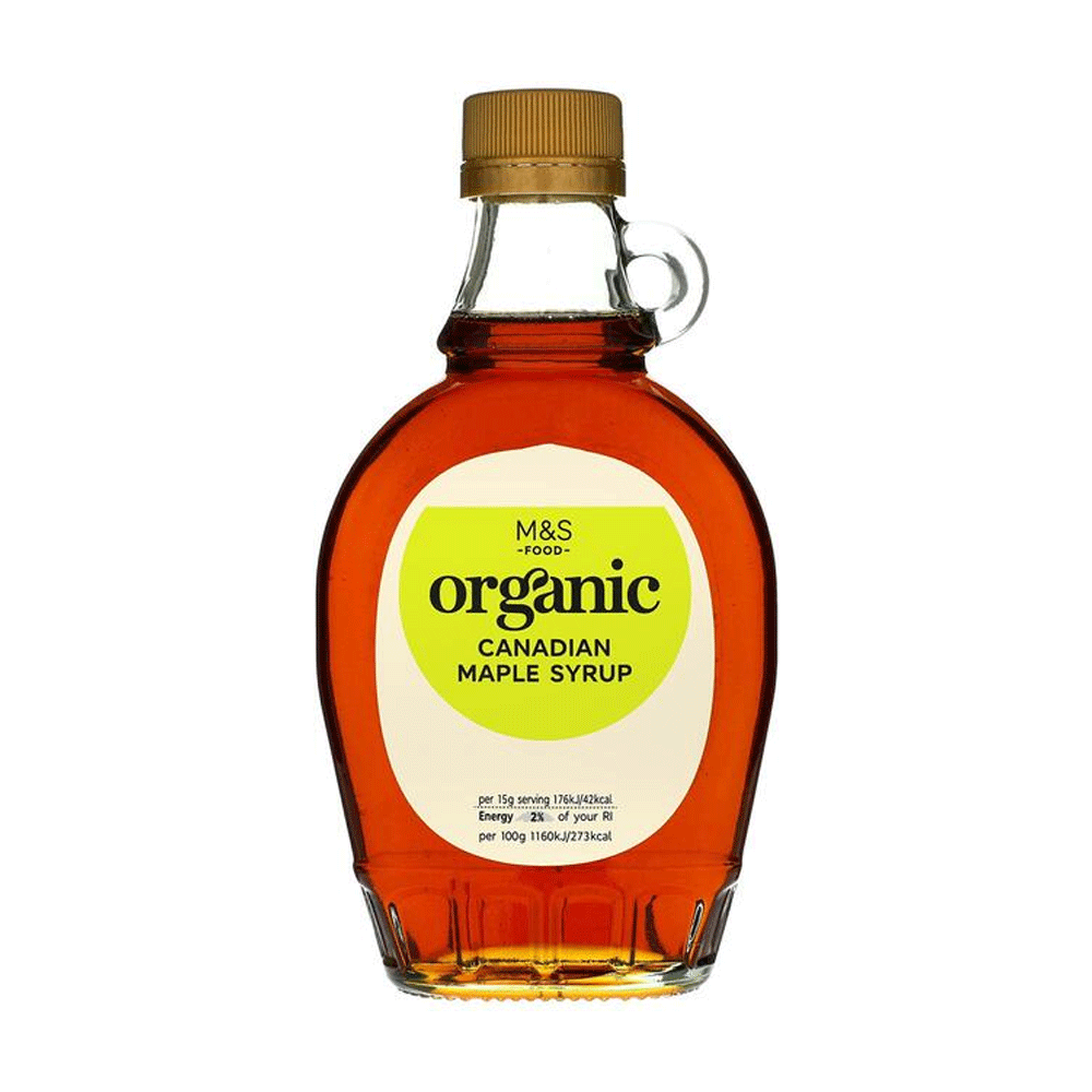 M&s Organic Canadian Maple Syrup 330g