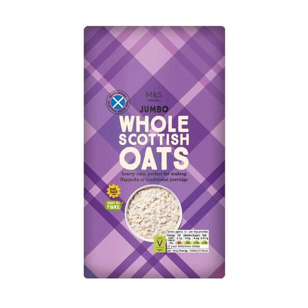 M&s Porridge Whole Scottish Oats 500g