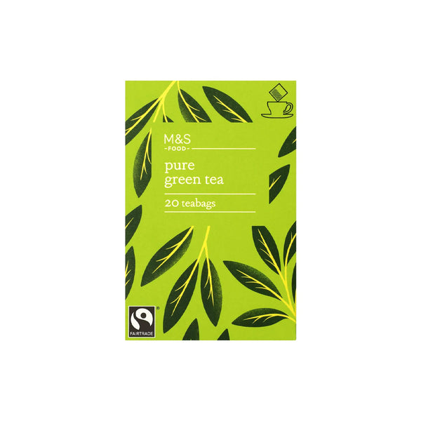 M&s Pure Green Tea Bags 20s - Snapcart.pk