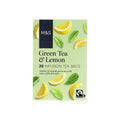 M&s Green Tea & Lemon Infusion Tea Bags 20s - Snapcart.pk