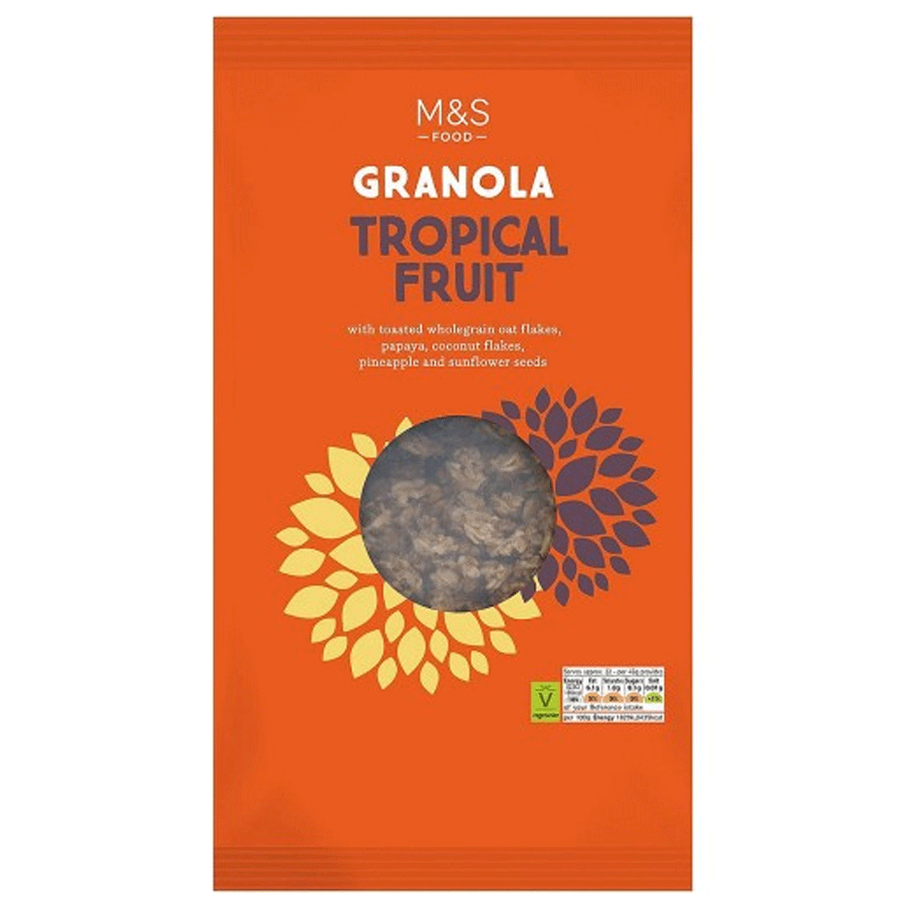 M&s Tropical Fruit Granola 1kg