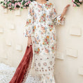 Shehrnaaz By Tawakkal Unstitched 3 Piece Emb Lawn Suit-D-2954