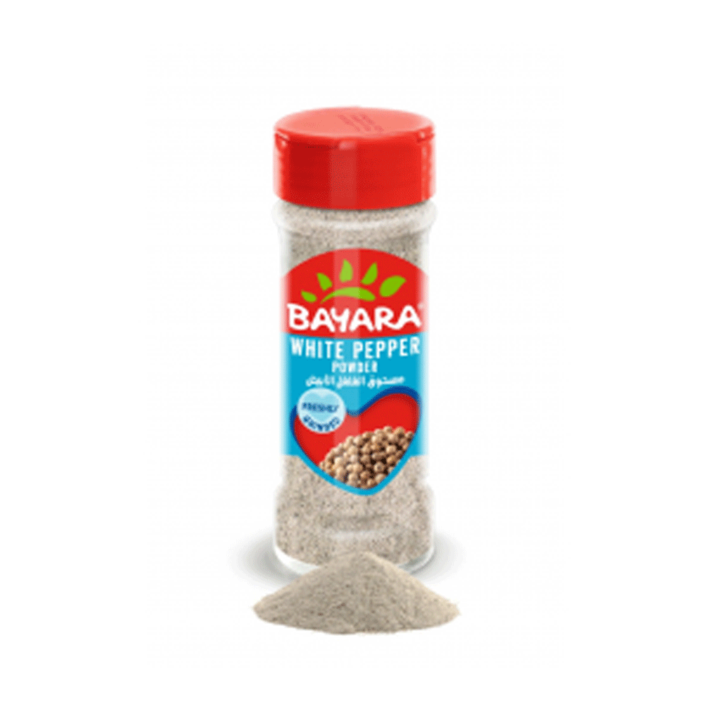 Bayara White Pepper Powder 180gm - Snapcart.pk