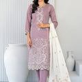 Abdar By Tawakkal Unstitched 3 Piece Emb Lawn Suit-D-2969