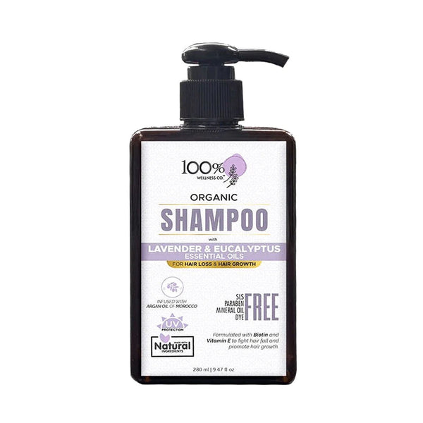 Organic Shampoo Lavender & Eucalyptus 320ml - Snapcart.pk
