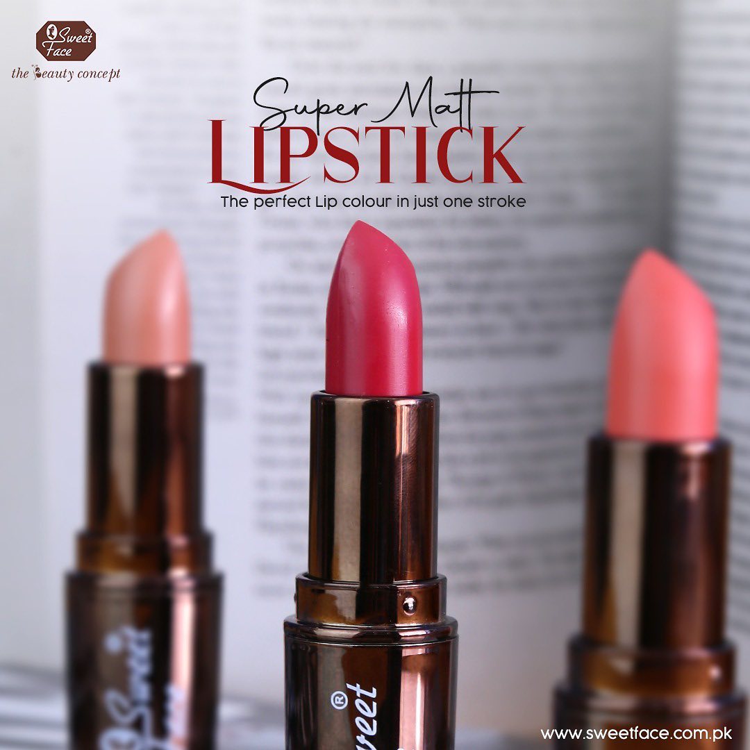 Sweetface - Super Matte Look Lipstick