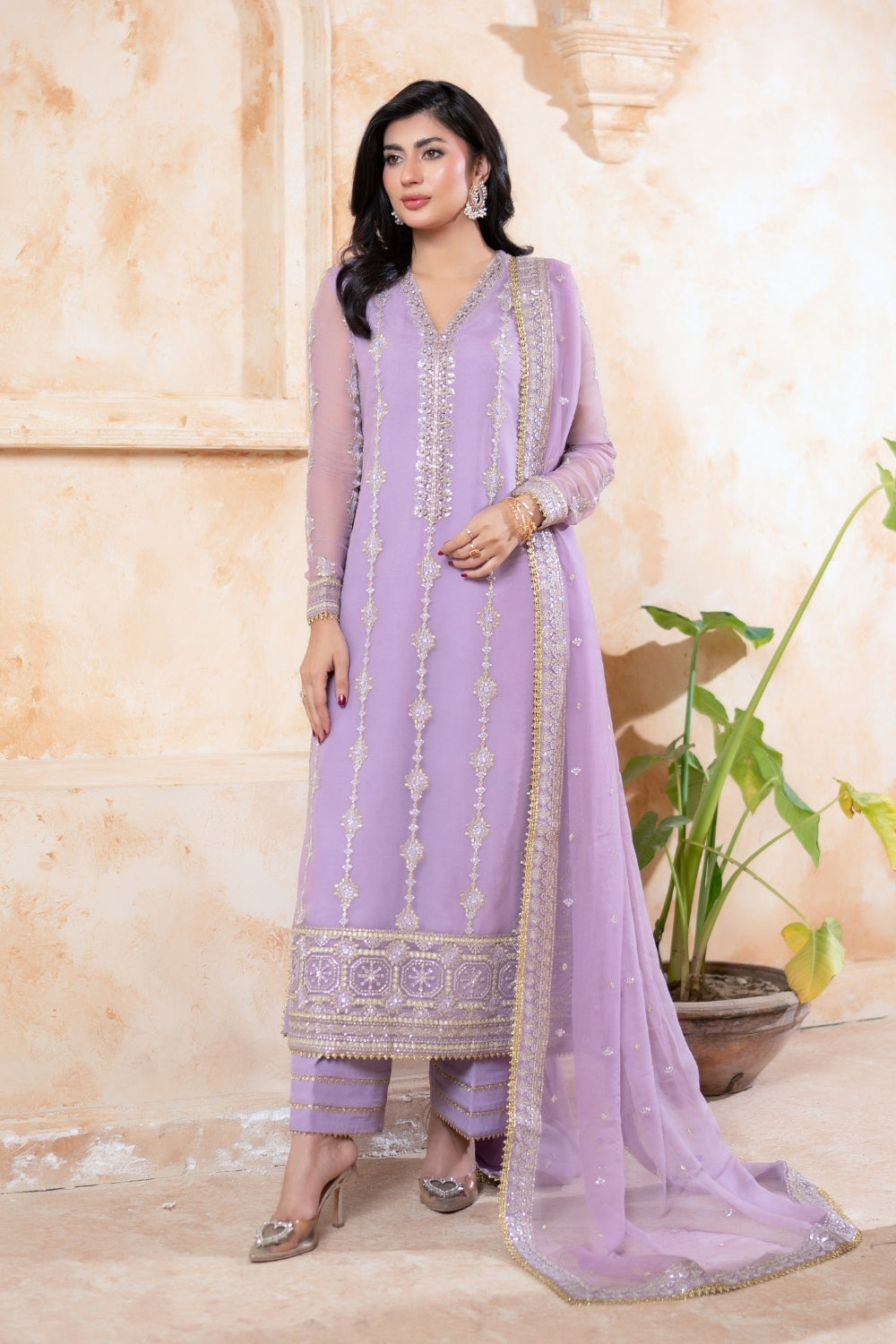 Mastani By Gulmina Stitched 3 Piece Luxury Formals Suit-Iman