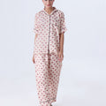 Summer Pajama Suit - Ribbon And hearts