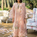 Floral Forest By Sardinia Unstitched 3 Piece Lawn Collection-Rosewood