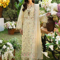 Floral Forest By Sardinia Unstitched 3 Piece Lawn Collection-Petal Veil