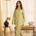 Zaman By MNM Stitched 2 Piece Cotton Lawn Collection-Soft focus