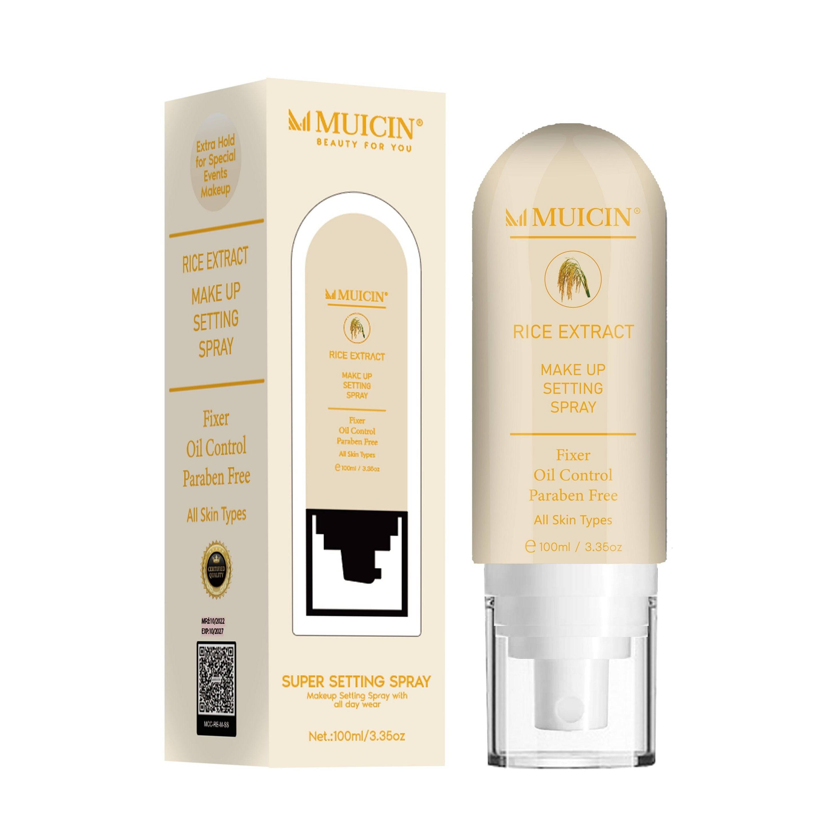 MUICIN - Rice Extract Makeup Setting & Fixing Spray - 100ml - My Store