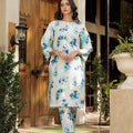 Zarasi.Pk Stitched 2 Piece Printed Lawn Collection'2025-Azure Mist