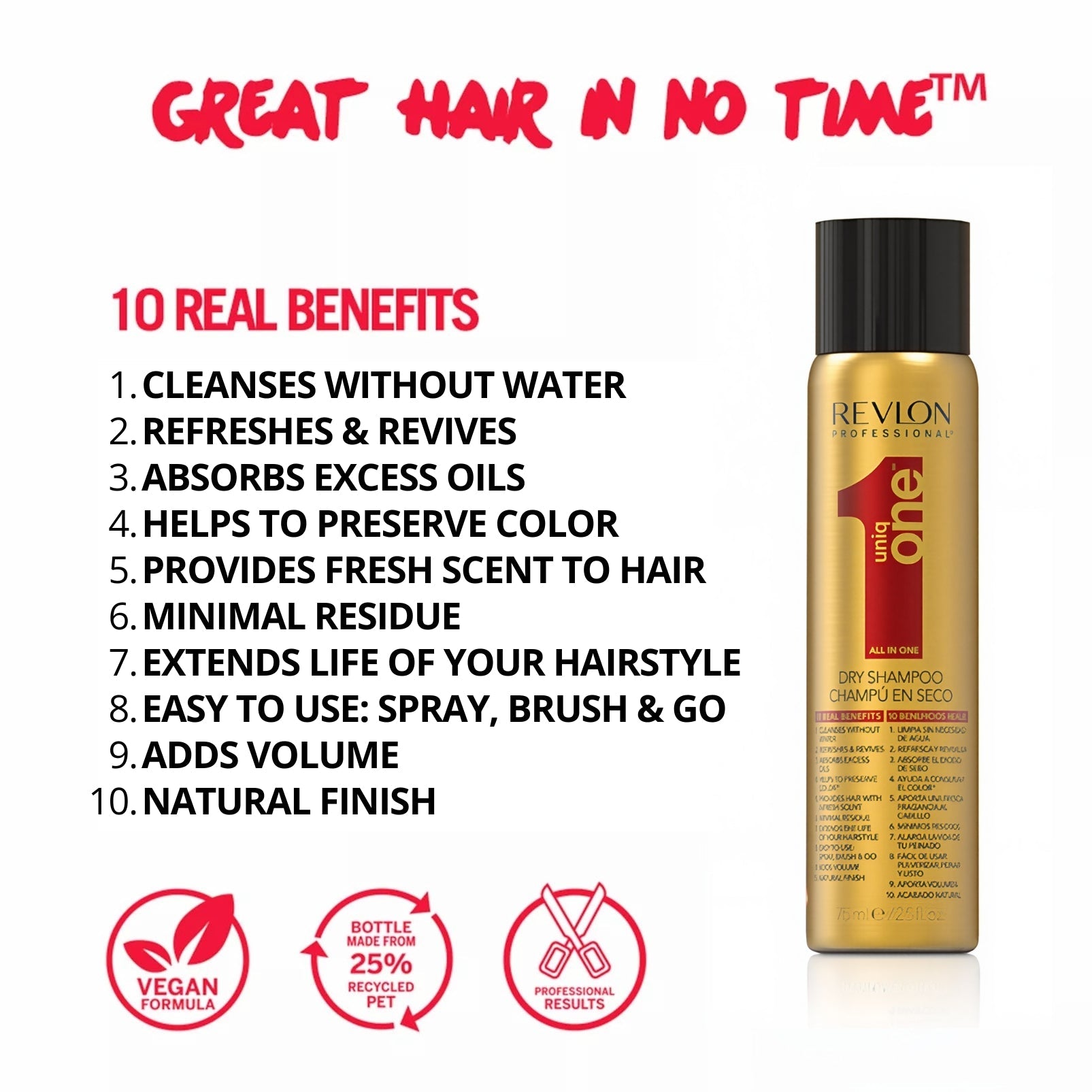 Revlon - UniqONE™ All-in-One Dry Shampoo