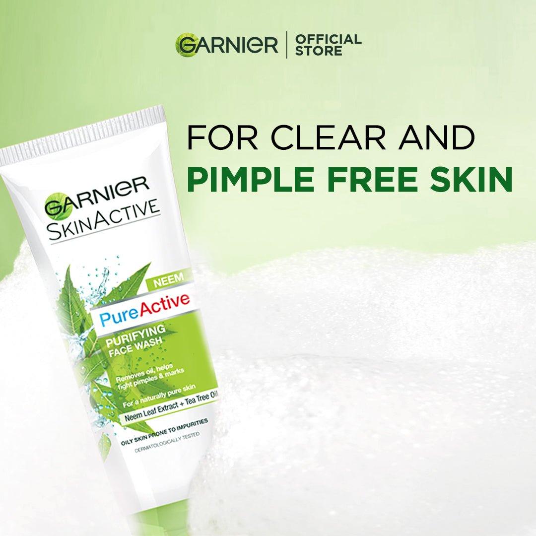Garnier Pure Active Neem Purifying Face Wash 100Ml