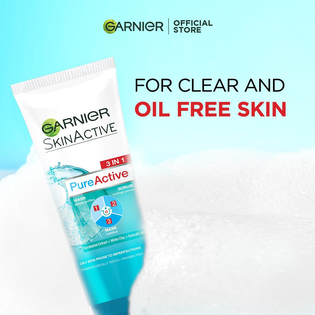 Garnier Pure Active Pak 3-In-1 100Ml