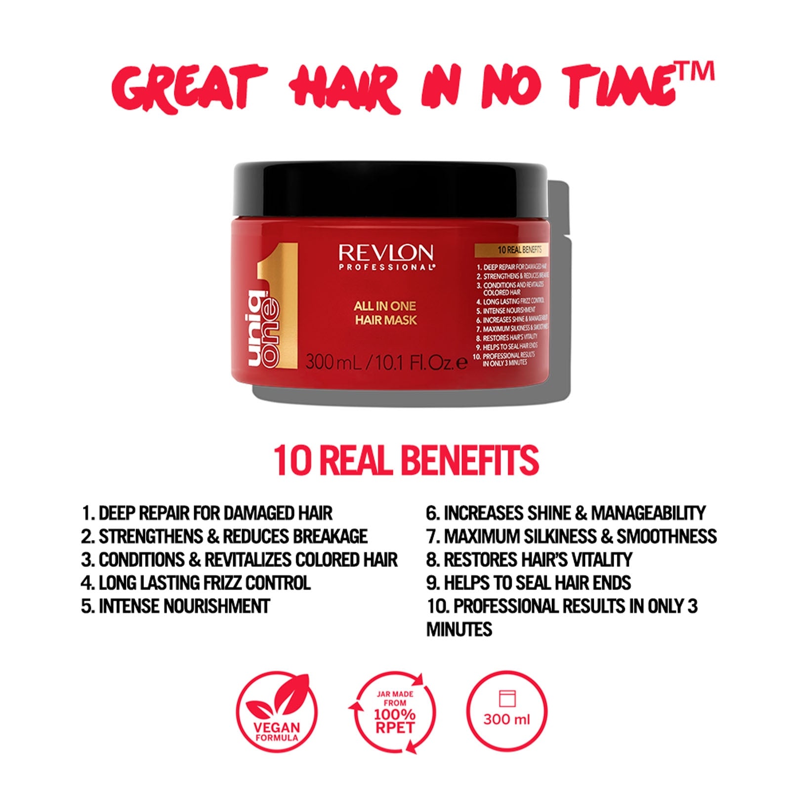 Revlon - UniqONE™ All-in-One Hair Mask - Classic Fragrance 300ml