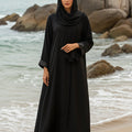 Hijabi.Pk Black Jade Abaya