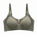 Padded Seamless Curve Bra - Olive Green
