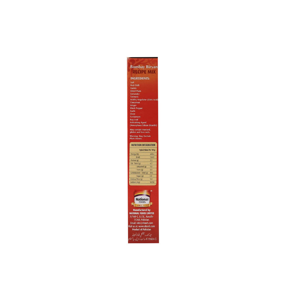 National Foods Karachi Khaas Bombay Biryani Masala 70g - Snapcart.pk