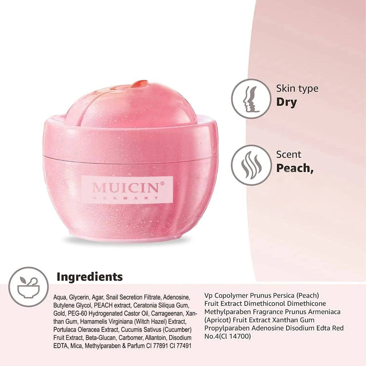 MUICIN - Daily Sleeping Rose Milk Moisturizing Cream - 110g - My Store