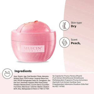 MUICIN - Daily Sleeping Rose Milk Moisturizing Cream - 110g - My Store