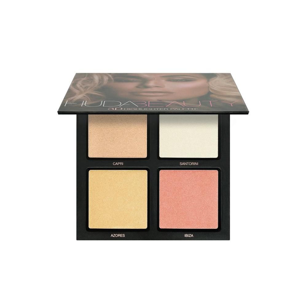 Huda Beauty The Pink Sands Edition 3D Highlight Palette( 3 x 8g, 10g )