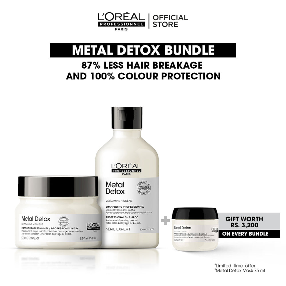 L'Oreal Professional - Metal Detox Bundle with Free Gift