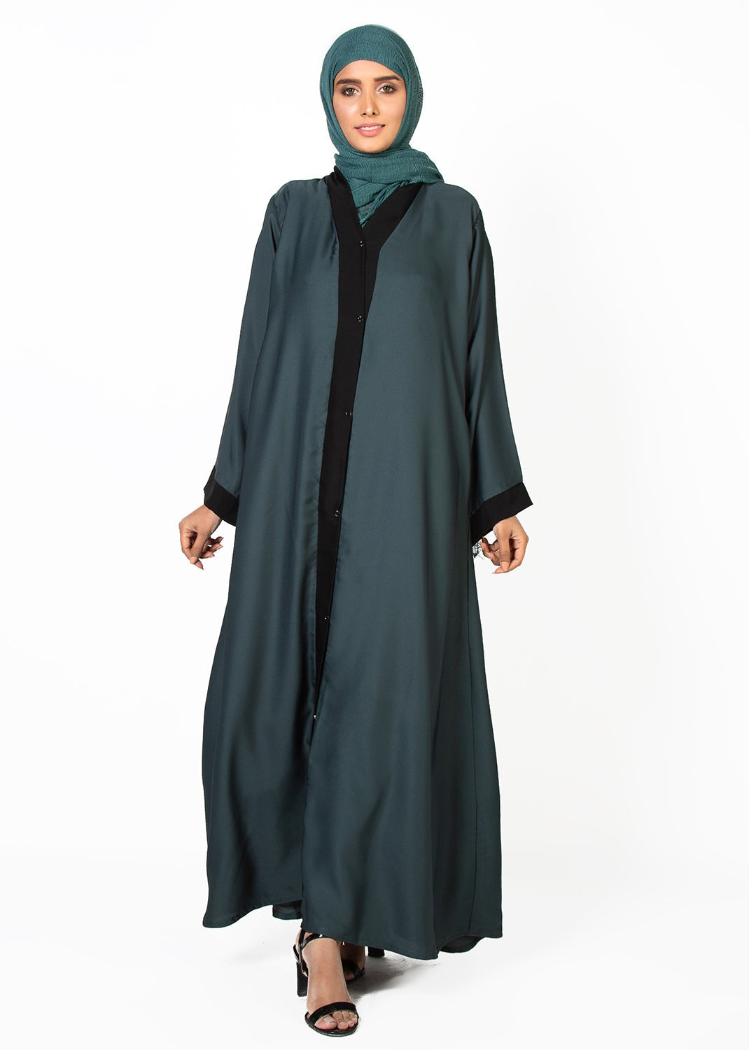Abaya.Pk Pristine Green Abaya