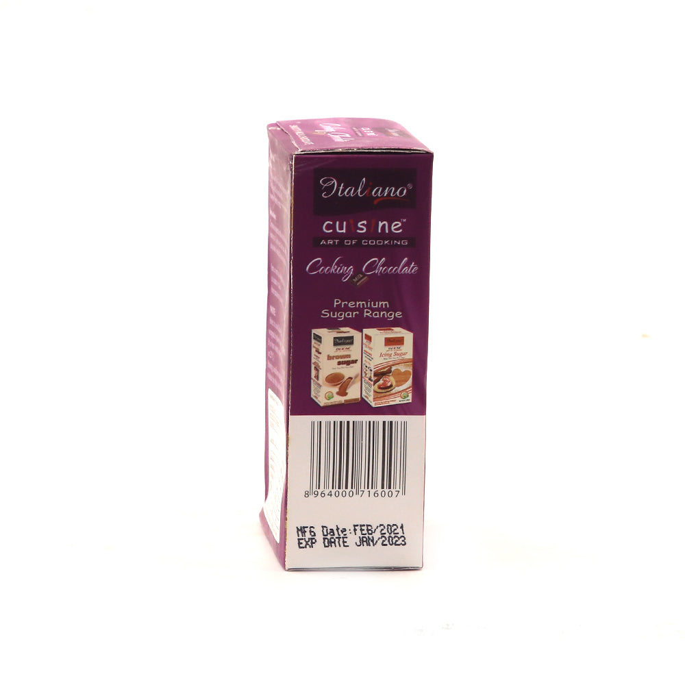 Italiano Cooking Chocolate - Milk 200g - Snapcart.pk