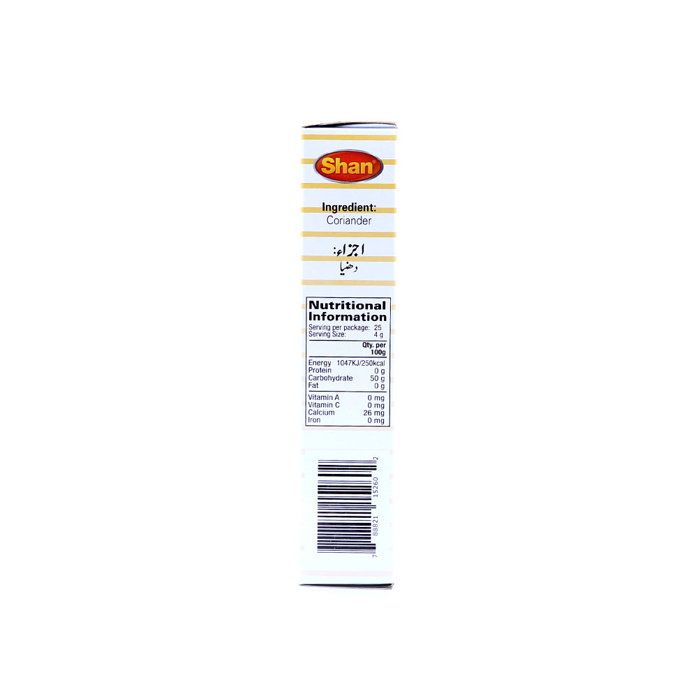 Shan Taaza Dhania Powder 100g - Snapcart.pk
