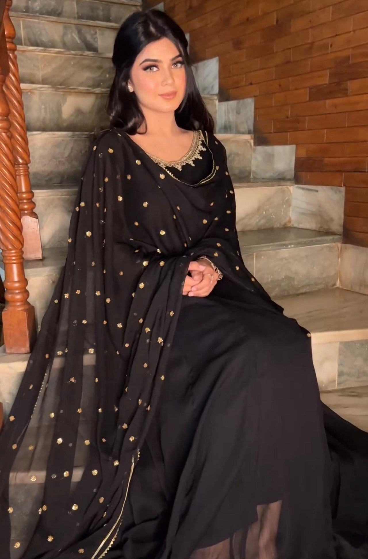 Kalidaar Frocks By Asma & Sidra Stitched Formals Suit-Insha