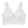 Padded Bralette - Lace Flux - White
