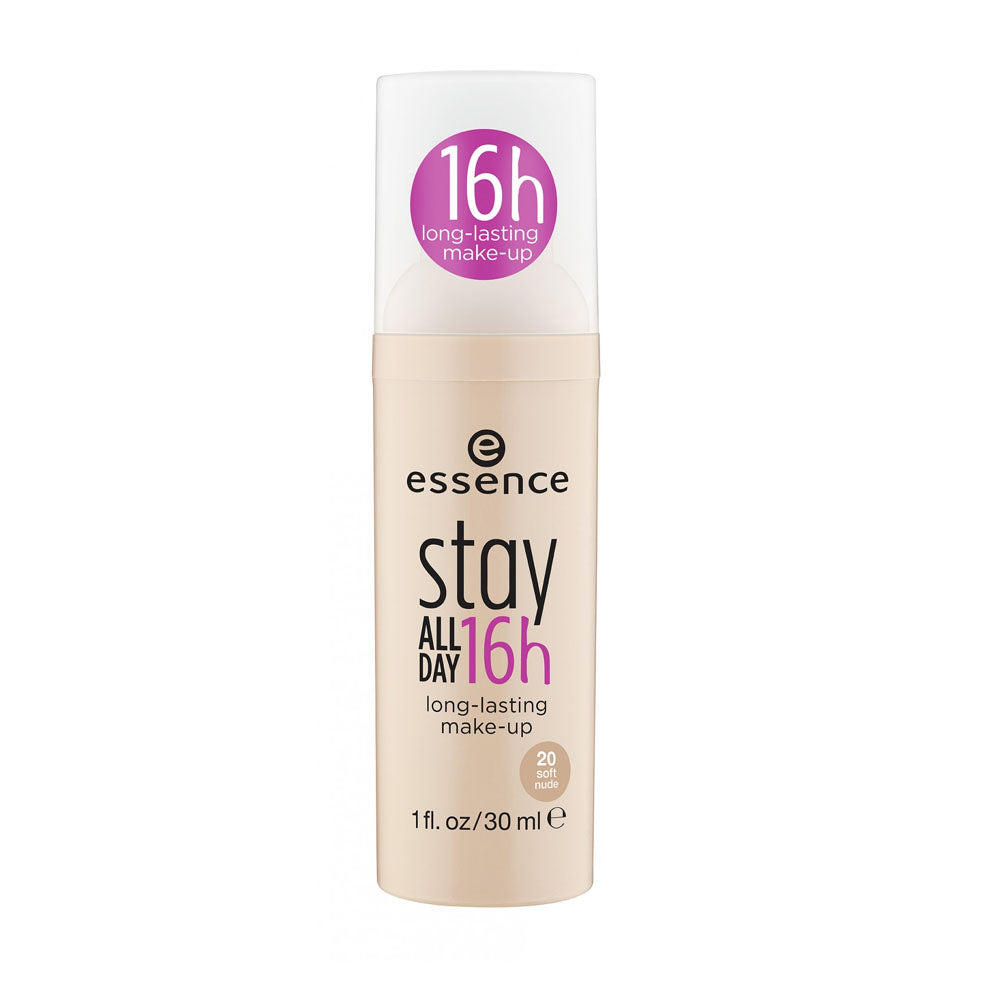 Essence - 20 Stay Al Day 16H Long Lasting Make up, Soft Nude