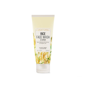 Conatural - Rice Face Wash & Scrub