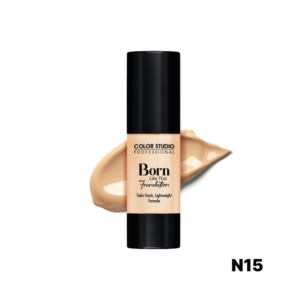 Color Studio- Born Like This Foundation- N15