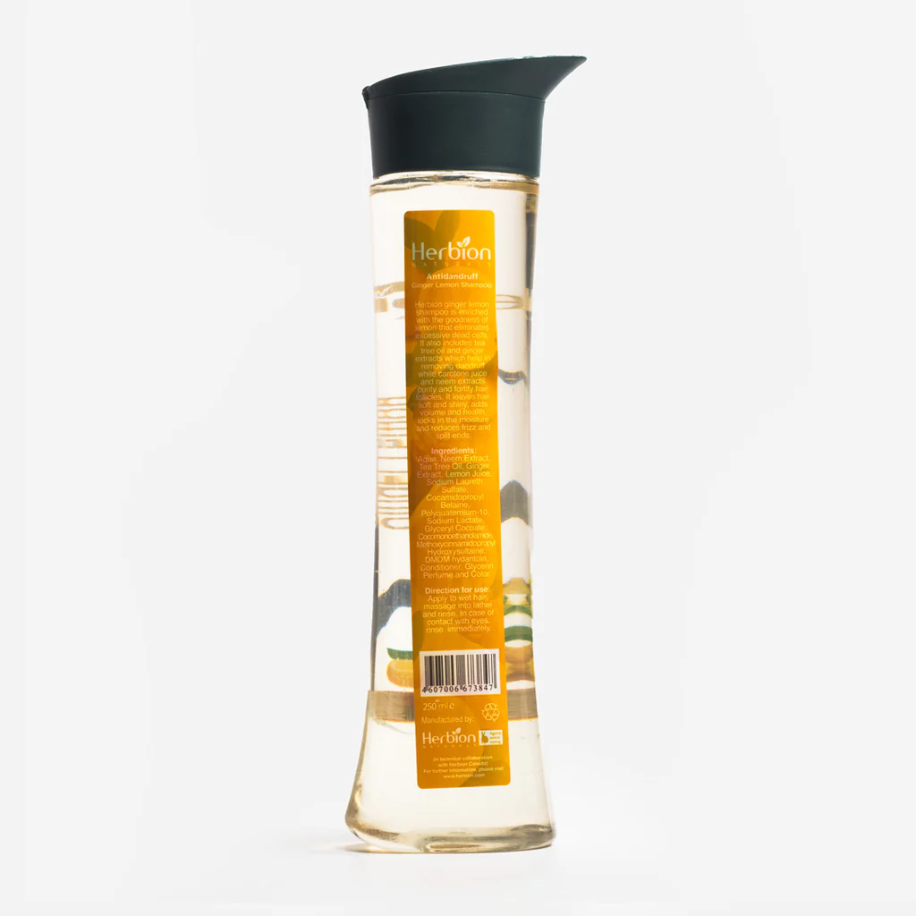 Herbion Ginger Lemon Shampoo 250Ml