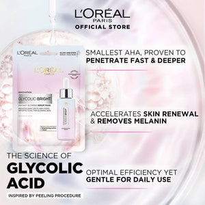 L'Oreal Paris Glycolic Bright Instant Glowing Serum Mask - My Store