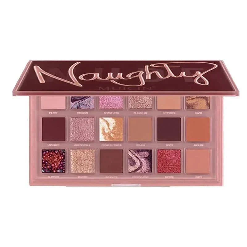 Muicin-Nude Naughty Eyeshadow Palette - Subtle To Bold Spectrum
