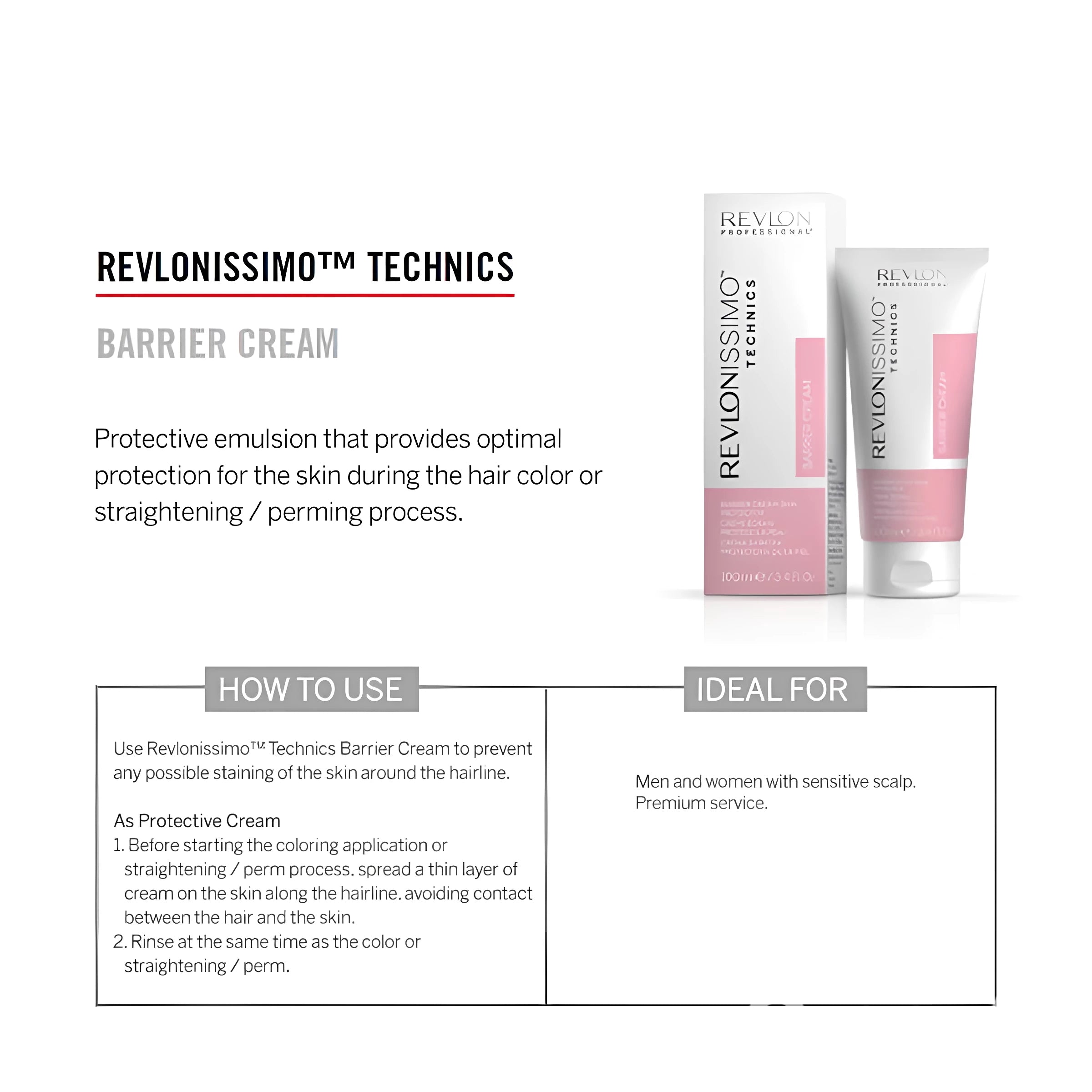 Revlon - Revlonissimo™ Technics Barrier Cream 100ml